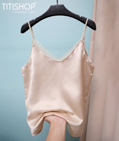 Camisole Mặc vest Titishop AOL439 Đen