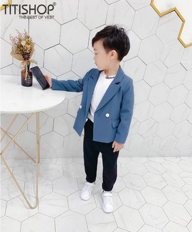 Áo Blazer Trẻ Em Titishop (08-45kg)