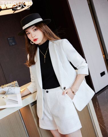 Áo Blazer Nữ Mix Quần Short ( Đặt 7 Ngày )