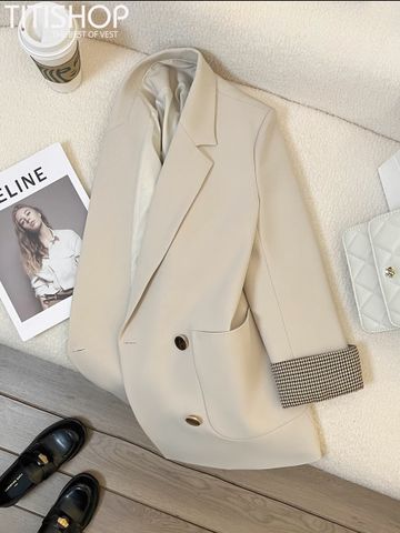 Áo Blazer Nữ Titishop BNN107 (S-4XL)