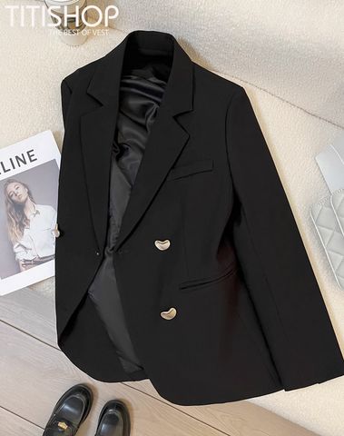 Áo Blazer Nữ BNN657M2 Đen