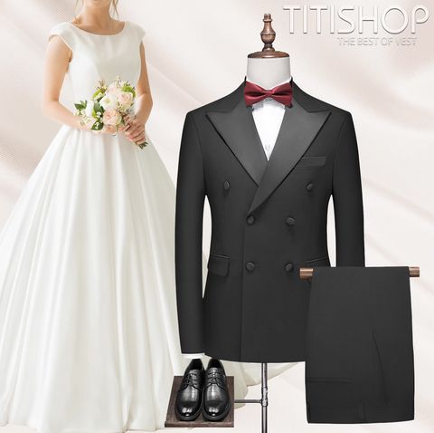 Tuxedo Titishop TXD 6 Nút  (S-7XL)