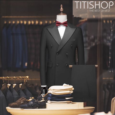 Tuxedo Titishop TXD 6 Nút  (S-7XL)