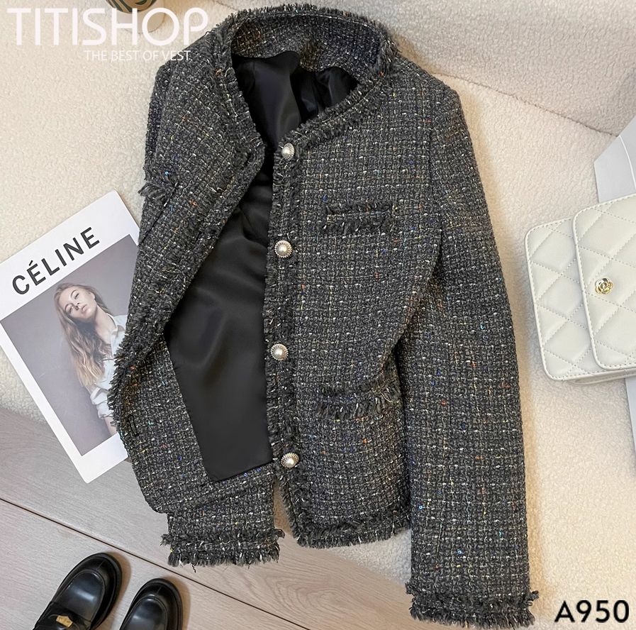Áo Khoác TWEED Nữ TITISHOP (S-XL)