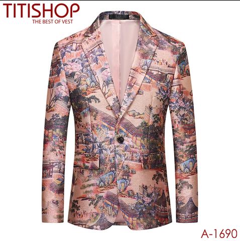 Áo Vest  Hoa Văn TITISHOP ( Đặt 5-7 Ngày )