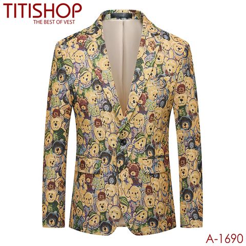 Áo Vest  Hoa Văn TITISHOP ( Đặt 5-7 Ngày )