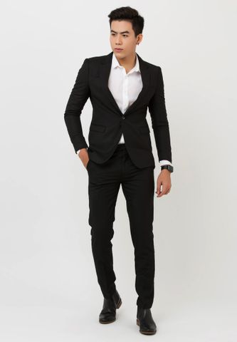 Bộ vest Nam Titishop AVN131 màu đen