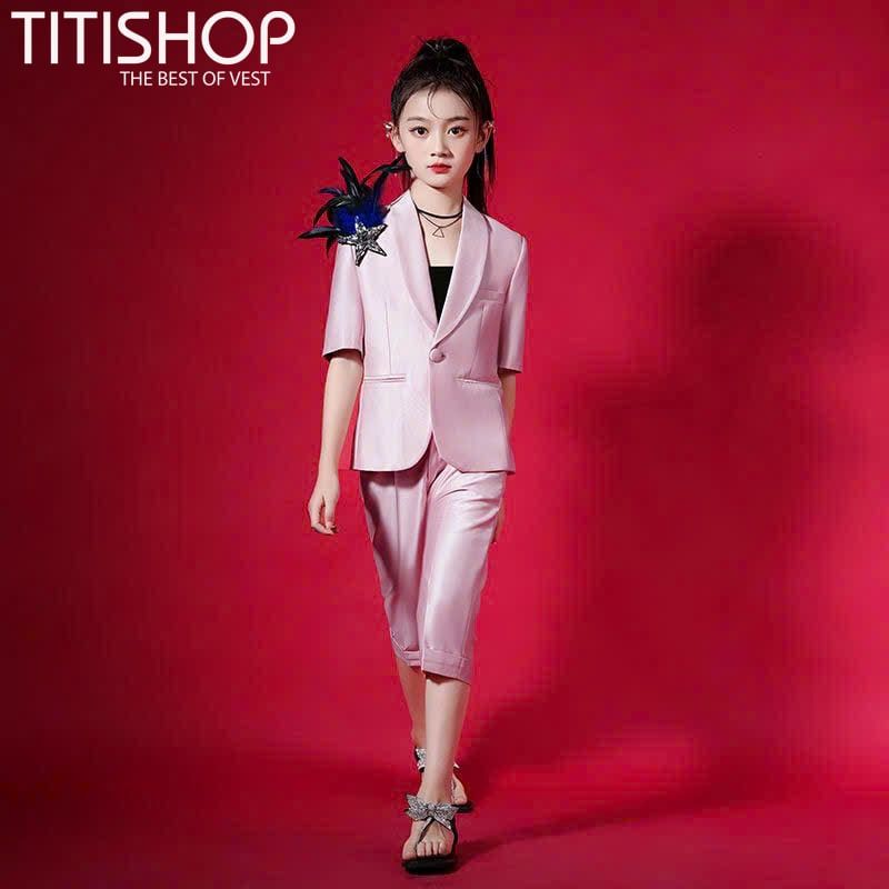 Bộ Vest Bé Gái TiTiShop (90-170)