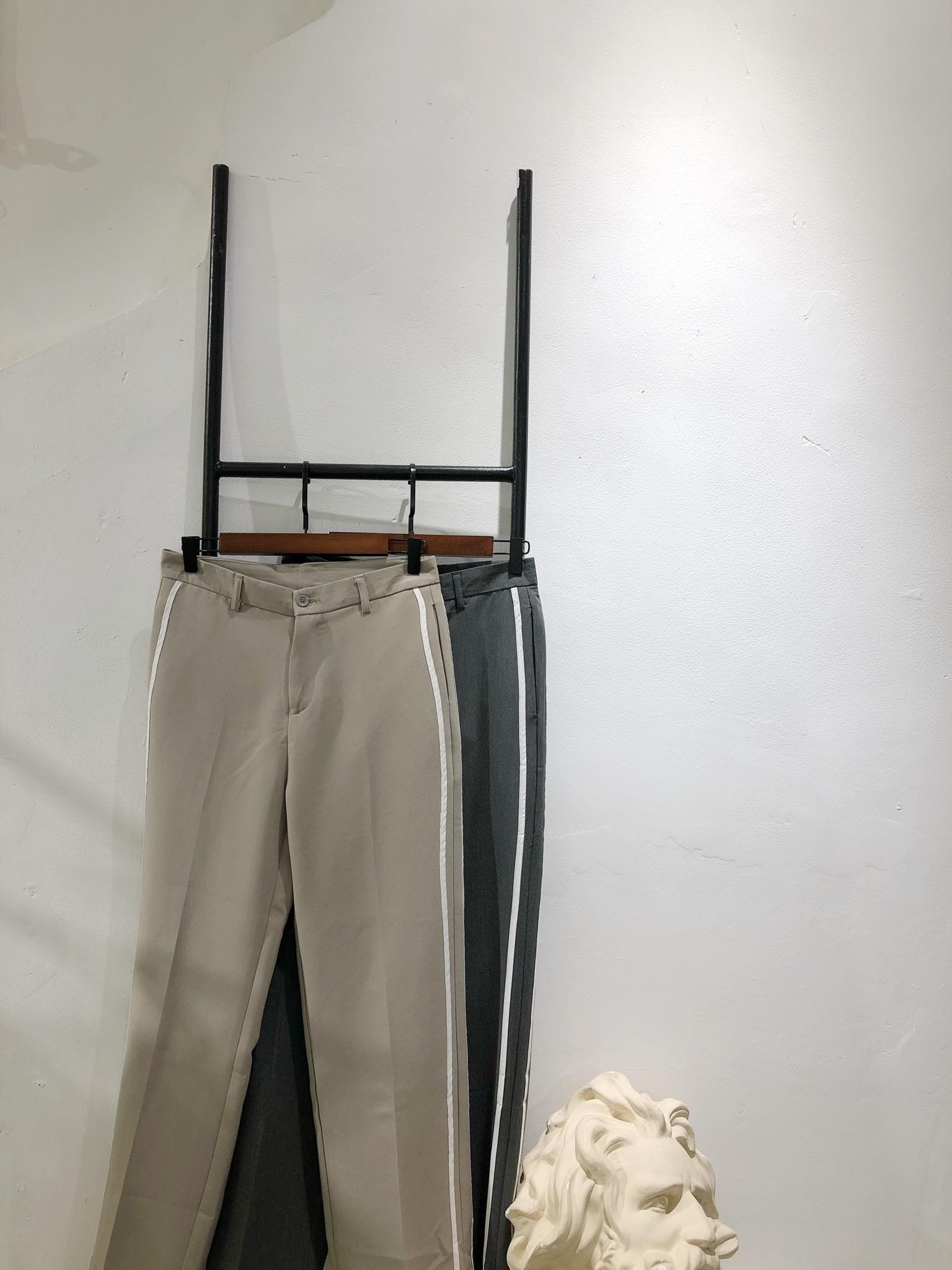 White Line Pants