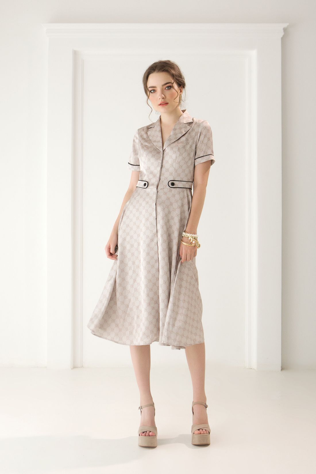 Signature Midi Coat Dress