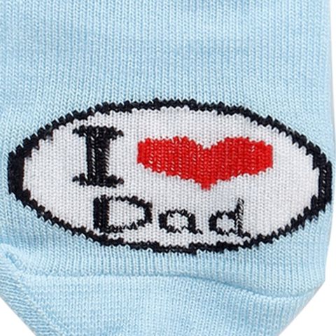  Vớ sơ sinh I love Dad 