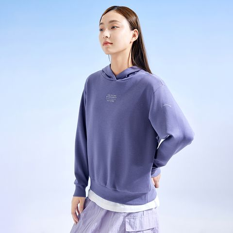 Áo hoodie thể thao nữ ECOCOZY Anta 862337714-2