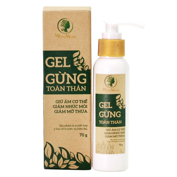 Gel gừng giữ ấm toàn thân Wonmom