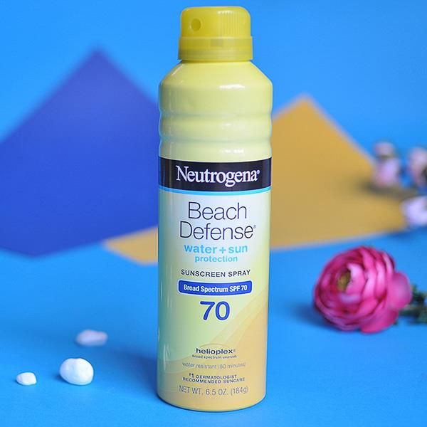 Bộ sản phẩm xịt chống nắng Neutrogena Beach Defense SPF 70