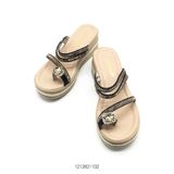  Sandal Nữ Đế Xuồng Đính Đá Thời Trang 1212821102 