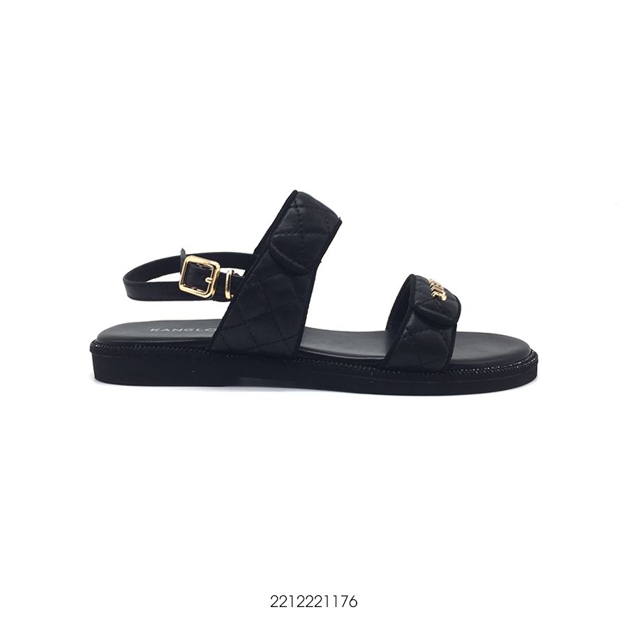  Sandals nữ da bò đế 1cm cao cấp 2212221176 