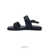  Sandals nữ da bò đế 1cm cao cấp 2212221176 