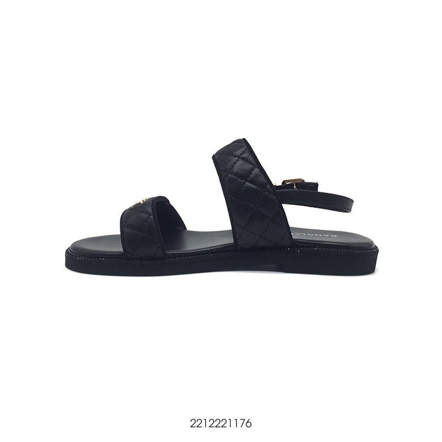  Sandals nữ da bò đế 1cm cao cấp 2212221176 