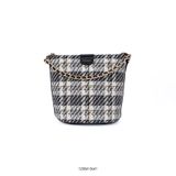  Túi xách dáng bucket mix dạ tweed Aokang 1238413641 