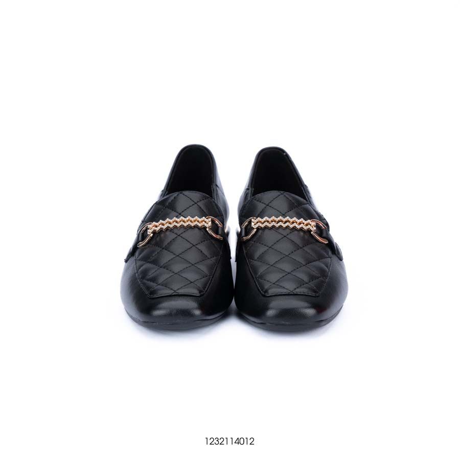  Giày Loafer Nữ Trang Trí Xích Aokang 1232114012 