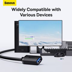 Cáp Nối Dài USB3.0 Baseus AirJoy Series Extension Cable (USB3.0 Male to USB3.0 Female)