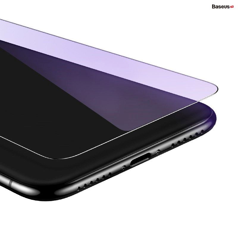 Kính cường lực siêu mỏng, 5 lớp chống trầy dùng cho iPhone 11 Series Baseus Shappire Coating Tempered Glass Film (0.15mm, Bộ 2 miếng, Full-glass)