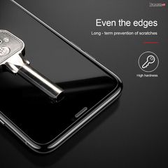 Kính cường lực siêu mỏng, 5 lớp chống trầy dùng cho iPhone 11 Series Baseus Shappire Coating Tempered Glass Film (0.15mm, Bộ 2 miếng, Full-glass)