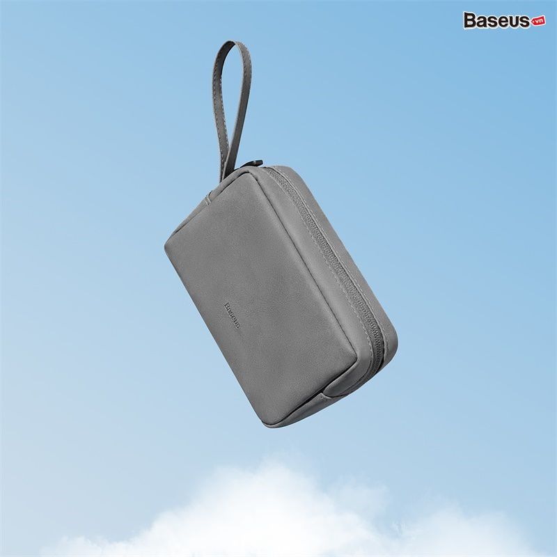 Túi Phụ Kiện Chống Thấm Nước Baseus Easy Journey Series Storage Bag (Da PU Siêu Mịn, Giặt được, Chống bụi, Chống thấm nước)
