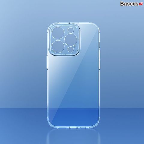 Ốp Lưng Trong Suốt Baseus Simple Clear Case Dùng Cho iPhone 14 Series (Siêu nét, chống ố vàng)