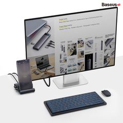 Hub Mở Rộng Đa Năng Baseus Mate Docking Type-C Mobile Phone Intelligent HUB Docking Station Pro