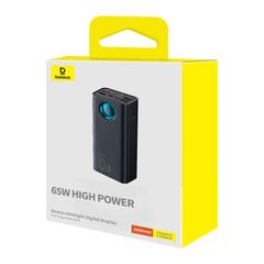 Pin Dự Phòng Công Suất Cao Baseus Amblight Digital Display Fast Charge Power Bank 26800mAh 65W