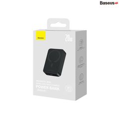 Pin Sạc Dự Phòng Không Dây Tích Hợp Nam Châm Baseus Magnetic Wireless Charging Power bank 20000mAh 20W