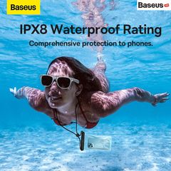 Túi Chống Nước Điện Thoại Baseus Cylinder Slide-cover Waterproof Bag Pro IPX8