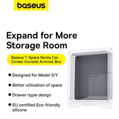 Hộc Đựng Đồ Gắn Trên Xe Ôtô Baseus T-Space Series Car Center Console Armrest Box