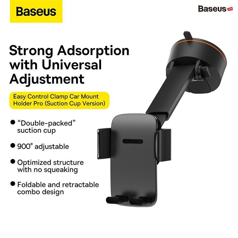 Giá Đỡ Điện Thoại Trên Ô Tô Baseus Easy Control Clamp Car Mount Holder Pro New 2022