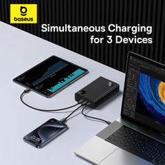 Pin Dự Phòng Baseus Adaman Digital Display Fast Charge Power Bank 24000mAh 140W