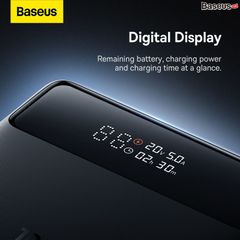 Pin Sạc Dự Phòng Laptop Baseus Blade High Power Digital Display Quick Charge Power Bank 20000mAh 100W (Sạc siêu nhanh, 4 cổng sạc Cx2 + USBx2, kèm cáp C to C, New Upgrade Version)