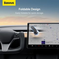 Giá Đỡ  Điện Thoại Bằng Nam Châm Trên Ô Tô Baseus T-Space Series Folding Metal Car Mount Magnetic Phone Holder