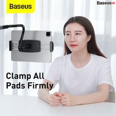 Bộ đế giữ điện thoại chân kẹp dùng cho IPad Baseus Otaku life rotary adjustment lazy holder Pro (Applicable for phone/iPad)