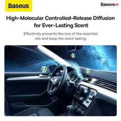 Bộ Khuếch Tán Kèm Nước Hoa Khô Dùng Cho Xe Hơi Baseus Graceful Car Fragrance Pro Refill