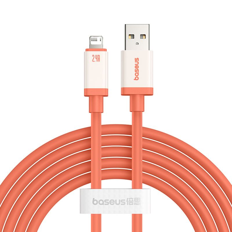 Cáp Sạc Nhanh Baseus 0℃ Series Fast Charging Data Cable USB to Lightning 2.4A