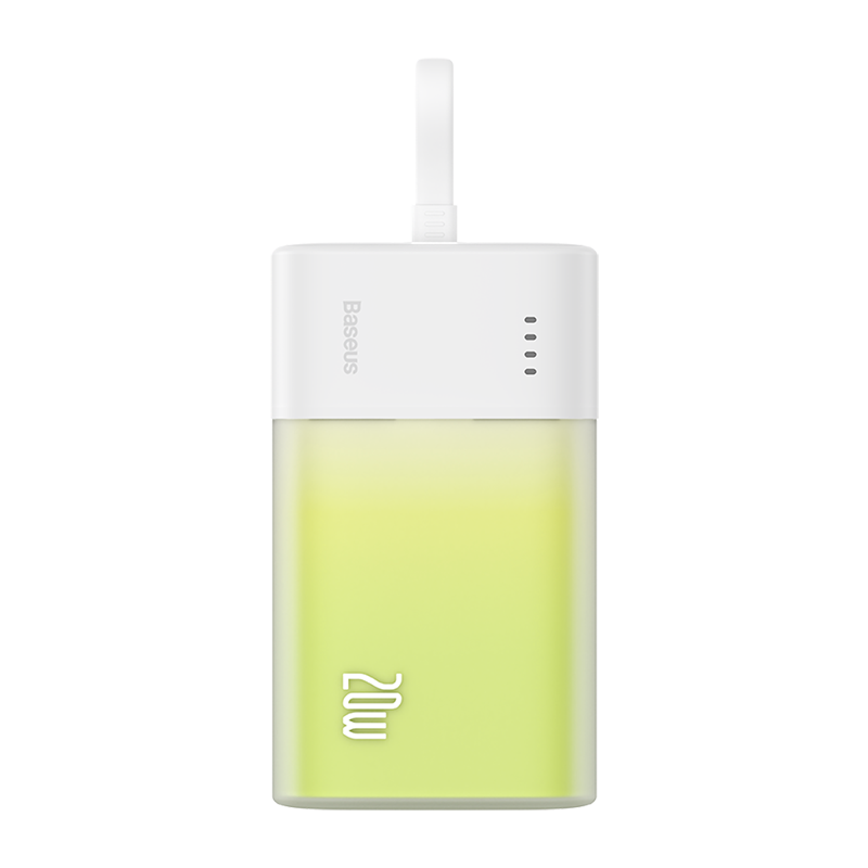 Pin Dự Phòng Sạc Nhanh Baseus Popsicle Fast Charging Power Bank IP Edition 5200mAh 20W PD, QC, AFC, FCP (With Baseus Simple wiring Type-C to Type-C 60W)