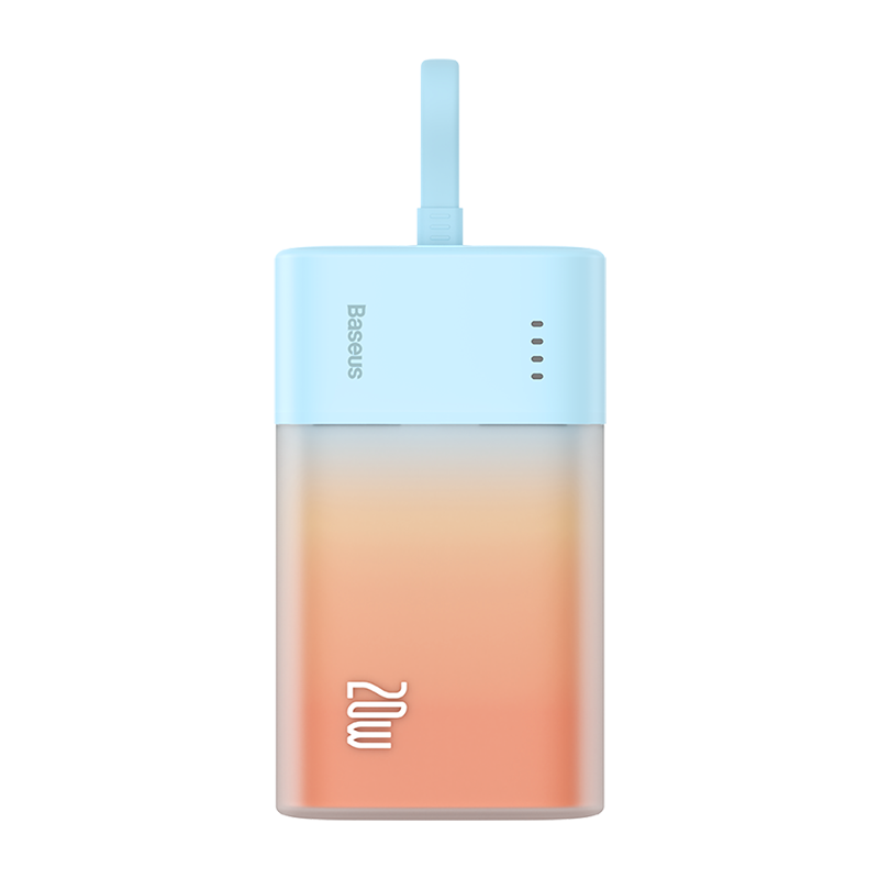 Pin Dự Phòng Sạc Nhanh Baseus Popsicle Fast Charging Power Bank IP Edition 5200mAh 20W PD, QC, AFC, FCP (With Baseus Simple wiring Type-C to Type-C 60W)