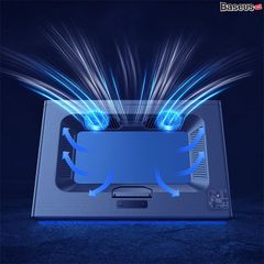 Đế Giữ Tích Hợp Quạt Tản Nhiệt Cho IPad/Laptop Baseus ThermoCool Heat-Dissipating Laptop Stand