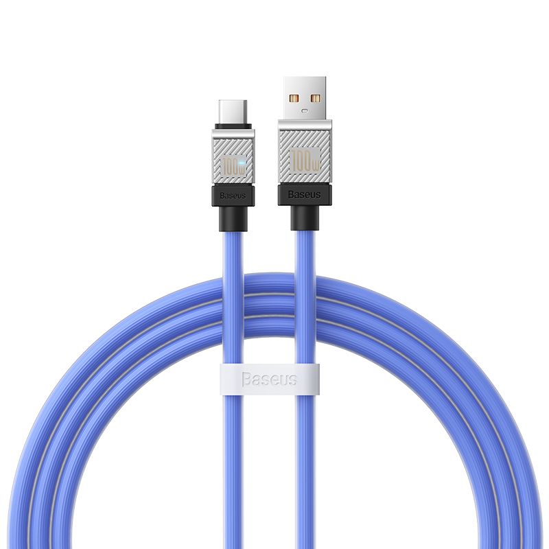 Cáp Sạc Nhanh Baseus CoolPlay Series Fast Charging Cable USB to Type-C 100W Cho Huawei Honor Android 6A/100W