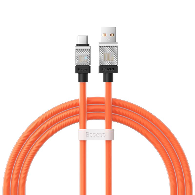 Cáp Sạc Nhanh Baseus CoolPlay Series Fast Charging Cable USB to Type-C 100W Cho Huawei Honor Android 6A/100W