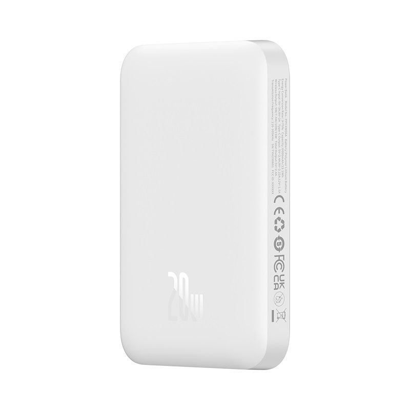 Pin Sạc Dự Phòng Không Dây Tích Hợp Nam Châm Baseus Magnetic Mini Air Wireless Fast Charge Power Bank 6000mAh 20W