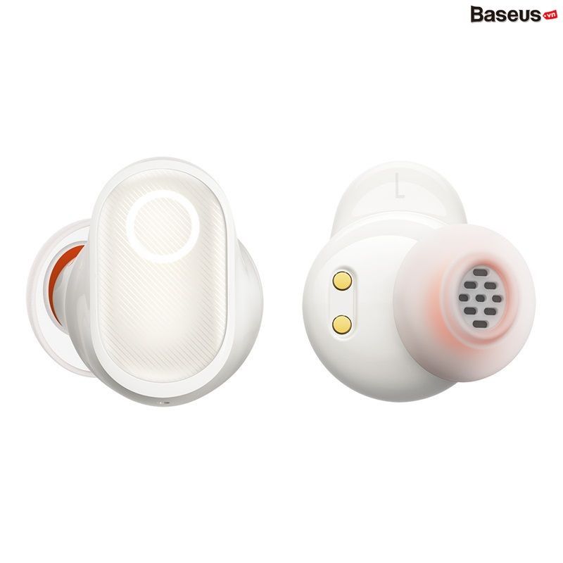 Tai nghe Chống Ồn Bluetooth Baseus Bowie WM05 True Wireless Earphones creamy