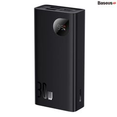 Pin Sạc Dự Phòng Sạc Nhanh Baseus Adaman2 Digital Display Fast Charge Power Bank 10000mAh 30W (Adaman Gen2, PD/QC/SCP/FCP/AFC Multi Quick Charge Support)