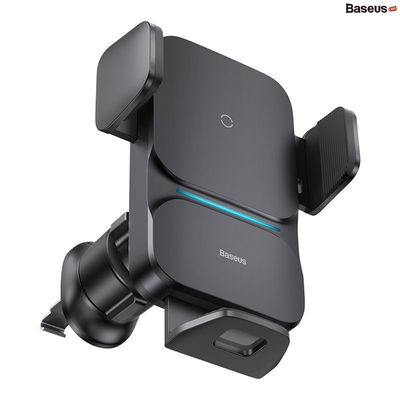 Bộ Đế Giữ Điện Thoại Baseus Wisdom Auto Alignment Car Mount Wireless Charger (QI 15W)